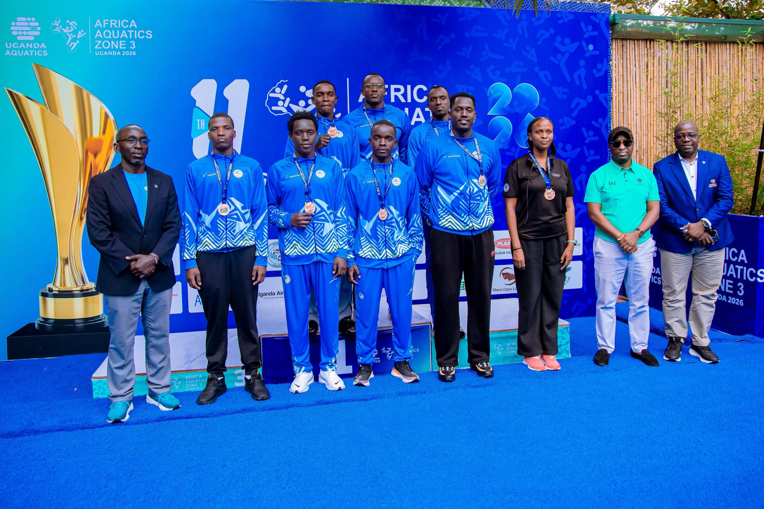 Zone 3: U Rwanda rwegukanye imidali 11 irimo uw'amarushanwa ya 'Water Polo' rwakinnye bwa mbere (Amafoto)